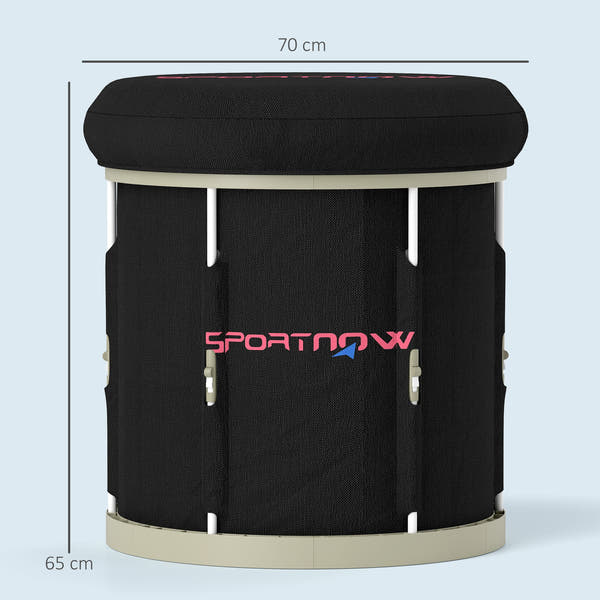 CryoPeak 210L Portable Ice Bath with Lid and Carry Bag