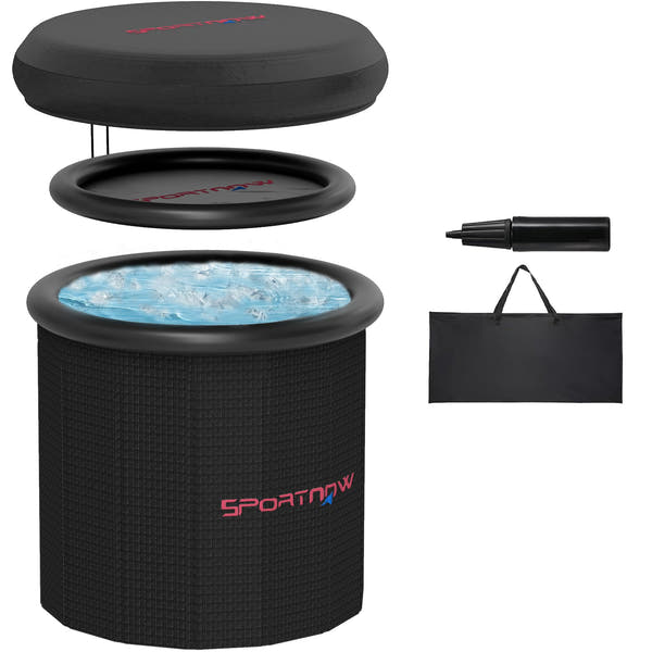 CryoPeak 300L Portable Ice Bath with Lid and Carry Bag